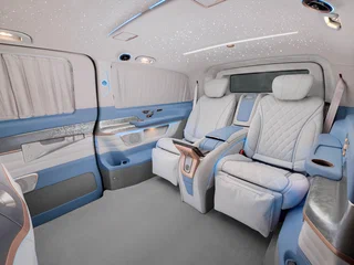 2026 Mercedes-Benz V-Класс Extra Long 300 d экстра длинный III (W447) Рестайлинг 2, чёрный, 74450000 рублей, вид 2