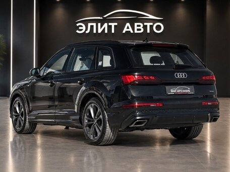 2025 Audi Q7 50 TDI II (4M) Рестайлинг 2, чёрный, 13200000 рублей, вид 4