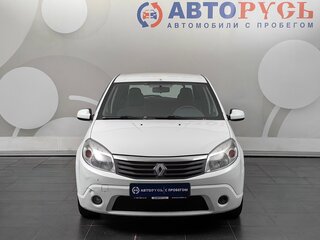 2012 Renault Sandero I, белый, 515000 рублей, вид 3