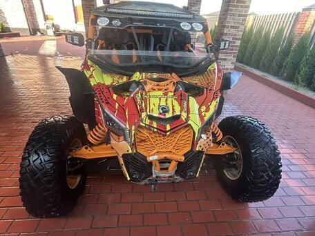 2020 BRP Can-Am Maverick X RC Turbo RR, оранжевый, 2200000 рублей, вид 2