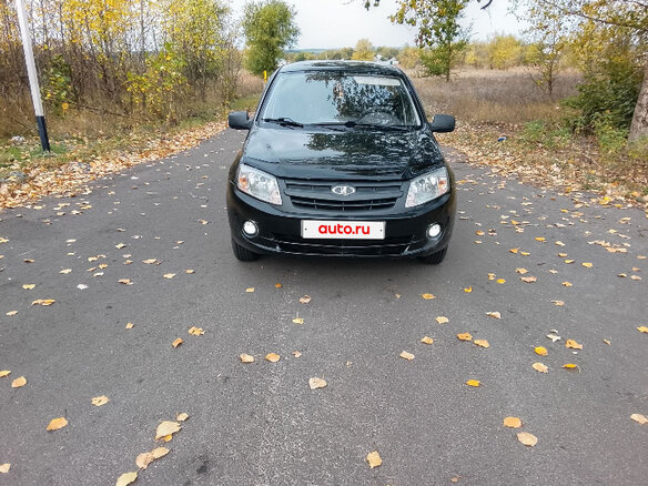2012 Lada (ВАЗ) Granta I, серый, 295000 рублей - вид 11