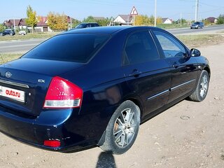 2007 Kia Cerato I Рестайлинг, синий, 440000 рублей, вид 5