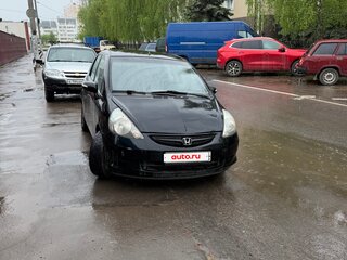 2007 Honda Jazz I Рестайлинг, чёрный, 345000 рублей, вид 1