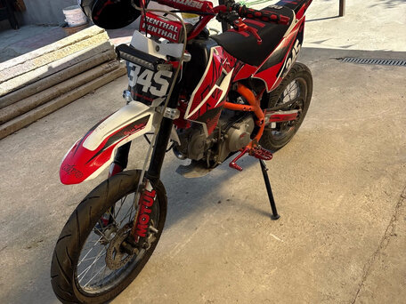 2023 Kayo Basic TT140EM, красный, 66000 рублей, вид 4