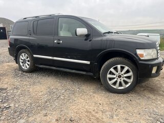 2008 Infiniti QX56 I Рестайлинг, чёрный, 999000 рублей, вид 2