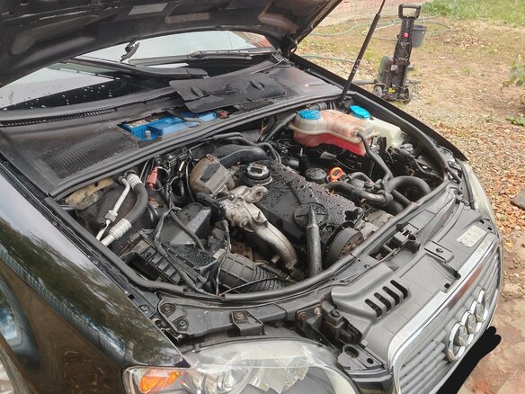 2007 Audi A4 8V III (B7), чёрный, 610000 рублей - вид 3