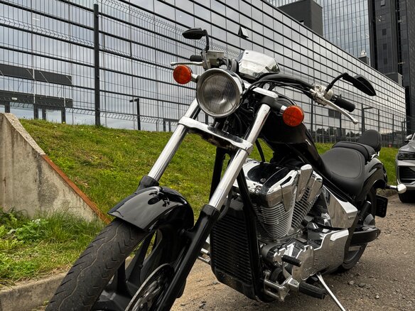 2012 Honda VT 1300CX Fury, чёрный, 650000 рублей - вид 3