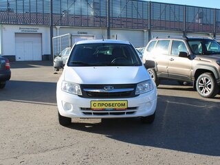 2013 Lada (ВАЗ) Granta I, белый, 299000 рублей, вид 3