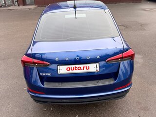 2021 Skoda Rapid II, синий, 1380000 рублей, вид 2