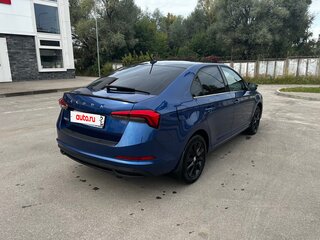 2021 Skoda Rapid II, синий, 1699000 рублей, вид 5