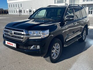 2016 Toyota Land Cruiser 200 Series Рестайлинг 2, чёрный, 5199000 рублей, вид 4