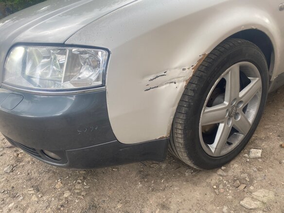 2001 Audi A6 II (C5), серебристый, 330000 рублей - вид 3