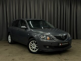 2008 Mazda 3 I (BK) Рестайлинг, серый, 489999 рублей, вид 2