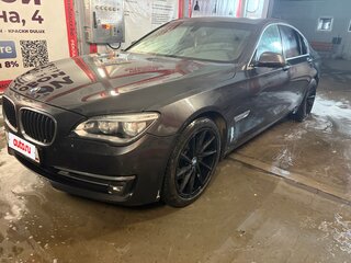 2012 BMW 7 серии 730d xDrive V (F01/F02/F04) Рестайлинг, серый, 1750000 рублей, вид 2
