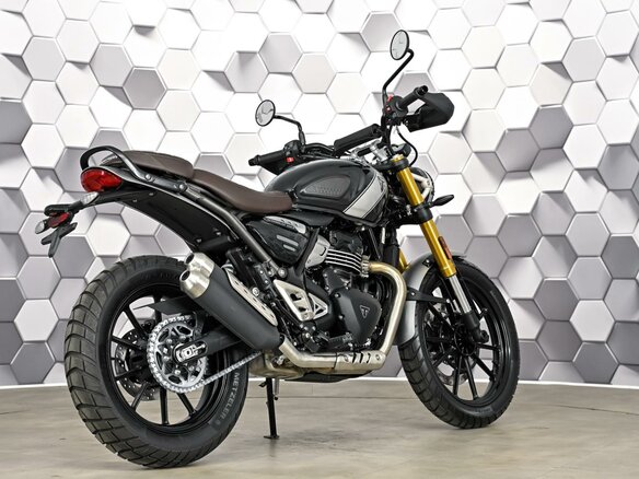 2026 Triumph Scrambler, чёрный, 695000 рублей - вид 6