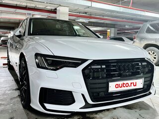 2020 Audi A6 40 TDI V (C8), белый, 3650000 рублей, вид 2