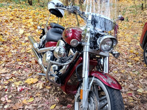 2005 Honda VTX 1800, красный, 1091488 рублей - вид 2