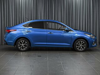 2018 Hyundai Solaris II, синий, 1499000 рублей, вид 5