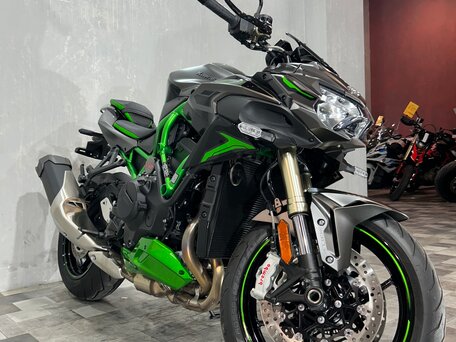 2023 Kawasaki Z H2, чёрный, 1585000 рублей, вид 4
