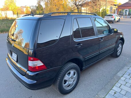 2003 Mercedes-Benz M-Класс 350 I (W163) Рестайлинг, чёрный, 985000 рублей, вид 5