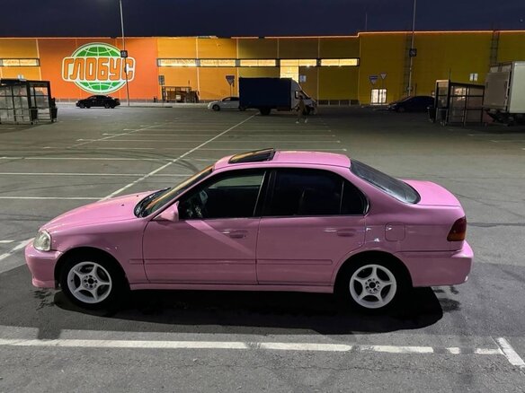 1999 Honda Civic VI Рестайлинг, синий, 475000 рублей - вид 10