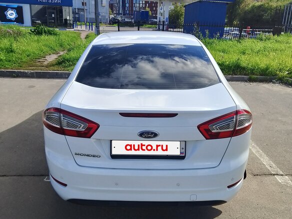 2012 Ford Mondeo IV Рестайлинг, белый, 790000 рублей - вид 12