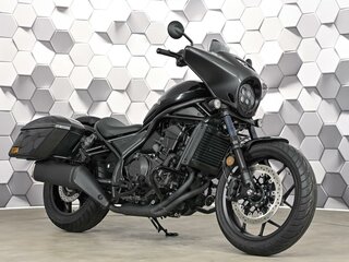 2023 Honda CMX 1100 Rebel, чёрный, 977000 рублей, вид 1