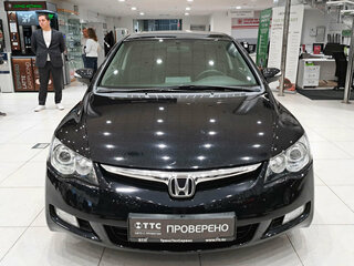 2008 Honda Civic VIII Рестайлинг, чёрный, 799000 рублей, вид 2