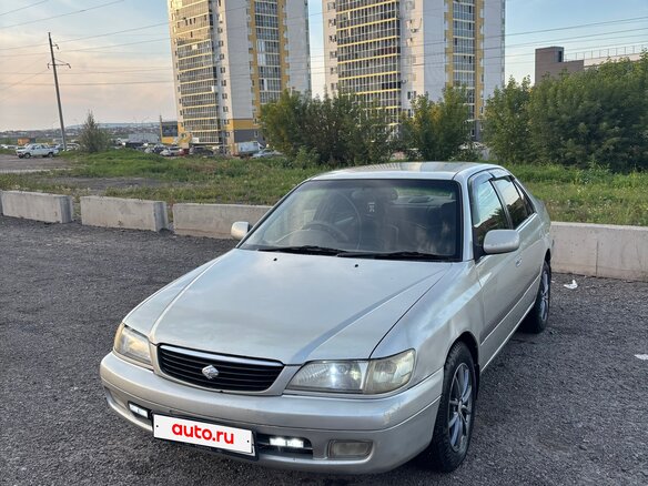 1999 Toyota Corona Premio X (T210), серебристый - вид 1
