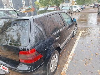 2002 Volkswagen Golf IV, чёрный, 280000 рублей, вид 5