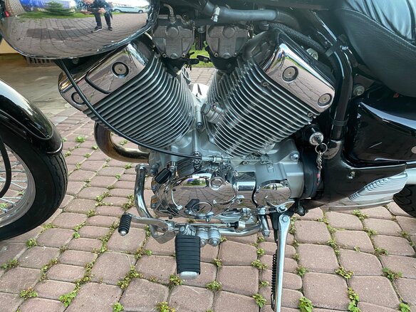 1999 Yamaha XV535 Virago, чёрный, 380000 рублей - вид 7