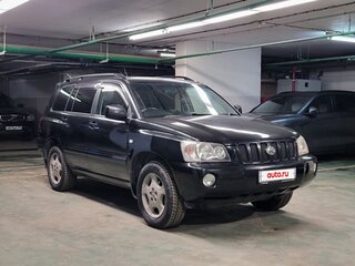 2002 Toyota Kluger I (XU20), чёрный, 750000 рублей, вид 2