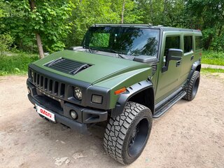 2008 Hummer H2 I Рестайлинг, зелёный, 5700000 рублей, вид 2