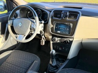 2014 Renault Logan II, синий, 550000 рублей, вид 4