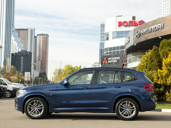 2019 BMW X3 30i xDrive III (G01), голубой, 3748000 рублей - вид 5