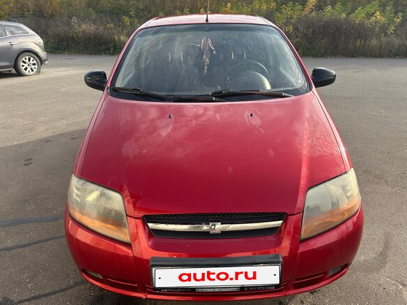 2005 Chevrolet Aveo I, красный, 300000 рублей - вид 12
