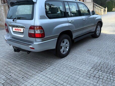 2007 Toyota Land Cruiser 100 Series Рестайлинг 2, серебристый, 4100000 рублей, вид 4