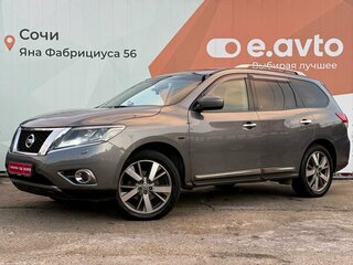 2014 Nissan Pathfinder IV, серый, 1600000 рублей, вид 1