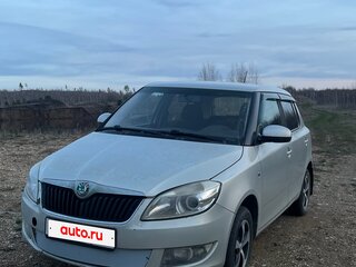 2011 Skoda Fabia II Рестайлинг, серый, 410000 рублей, вид 1