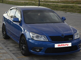 2010 Skoda Octavia RS II Рестайлинг, синий, 1220000 рублей, вид 3