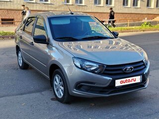 2021 Lada (ВАЗ) Granta I Рестайлинг, серый, 618000 рублей, вид 1