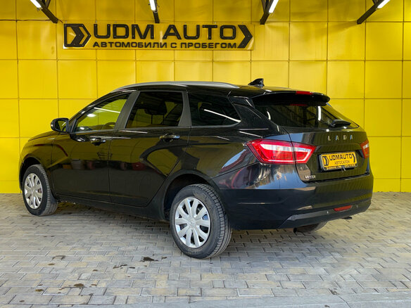 2018 Lada (ВАЗ) Vesta SW I, чёрный, 799000 рублей - вид 6