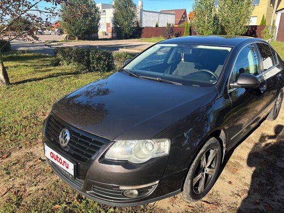 2008 Volkswagen Passat B6, коричневый, 1000000 рублей - вид 1