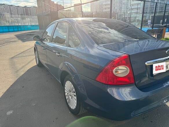 2008 Ford Focus II Рестайлинг, синий, 425000 рублей - вид 8