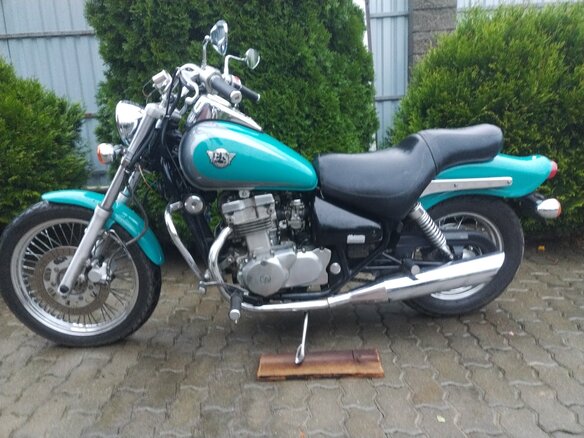 1999 Kawasaki EN500 Vulcan, зелёный, 299000 рублей - вид 1