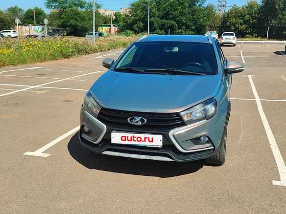 2017 Lada (ВАЗ) Vesta SW Cross I, серый, 747000 рублей - вид 2