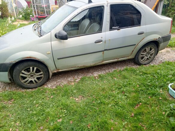 2005 Renault Logan I, серый - вид 4