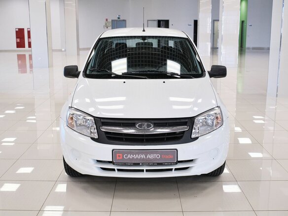 2013 Lada (ВАЗ) Granta I, белый, 375000 рублей - вид 6