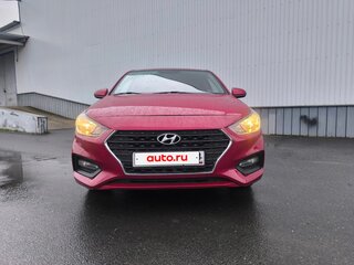 2019 Hyundai Solaris II, красный, 1560000 рублей, вид 1
