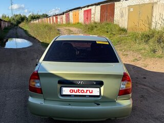 2001 Hyundai Accent II, серый, 230000 рублей, вид 5